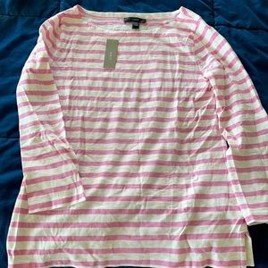 NWT Jcrew ¾ sleeve top